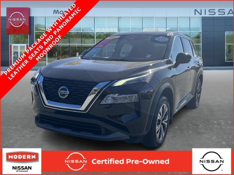 used 2021 Nissan Rogue car, priced at $20,373
