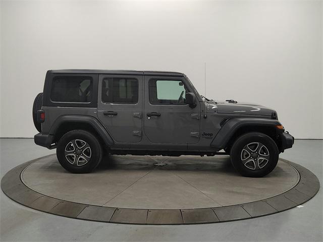 used 2021 Jeep Wrangler Unlimited car, priced at $30,836