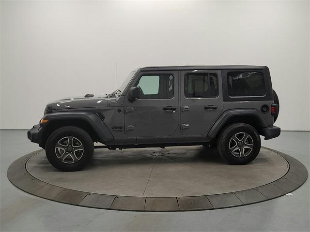 used 2021 Jeep Wrangler Unlimited car, priced at $30,836