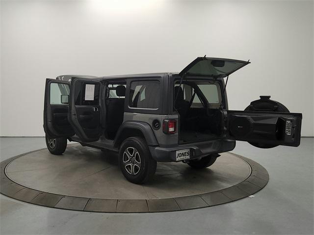 used 2021 Jeep Wrangler Unlimited car, priced at $30,836