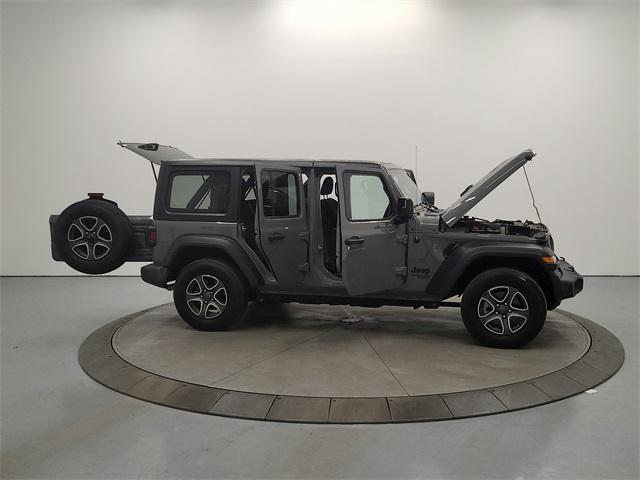 used 2021 Jeep Wrangler Unlimited car, priced at $30,836