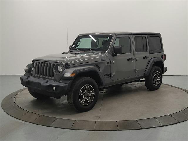 used 2021 Jeep Wrangler Unlimited car, priced at $30,836