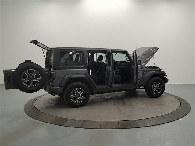 used 2021 Jeep Wrangler Unlimited car, priced at $30,836