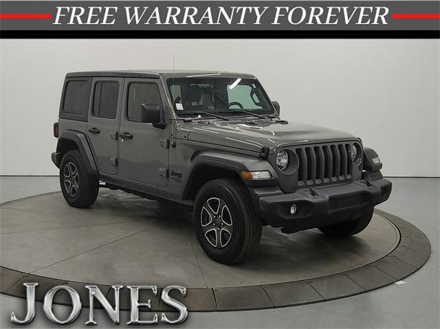 used 2021 Jeep Wrangler Unlimited car, priced at $30,836