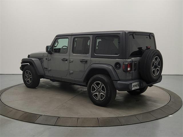 used 2021 Jeep Wrangler Unlimited car, priced at $30,836