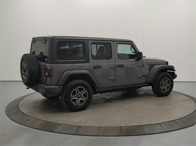 used 2021 Jeep Wrangler Unlimited car, priced at $30,836