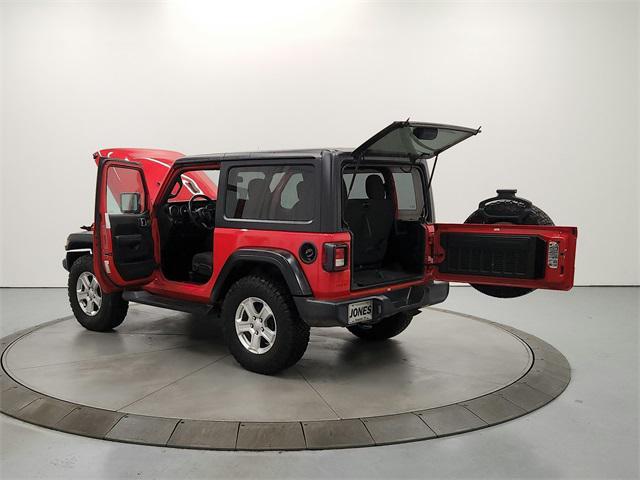 used 2020 Jeep Wrangler car, priced at $27,125