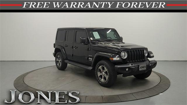 used 2021 Jeep Wrangler Unlimited car, priced at $34,210