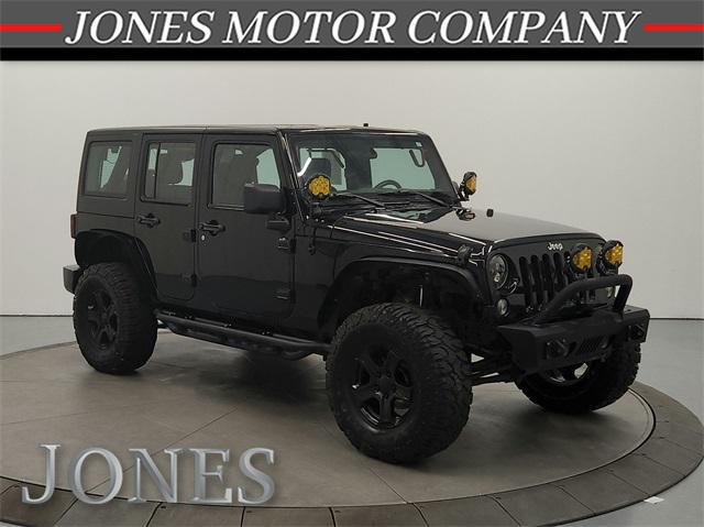 used 2016 Jeep Wrangler Unlimited car, priced at $16,693