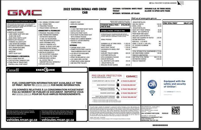 used 2022 GMC Sierra 2500 car, priced at $66,617