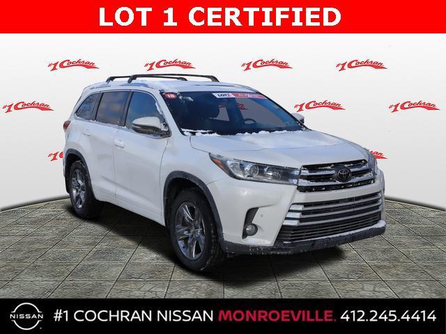 used 2018 Toyota Highlander car, priced at $19,498