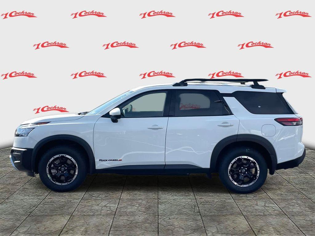 new 2025 Nissan Pathfinder car, priced at $38,657