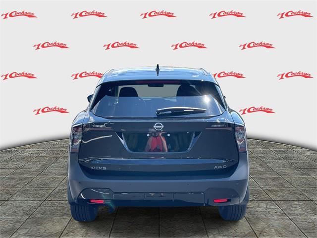 new 2025 Nissan Kicks car, priced at $26,017