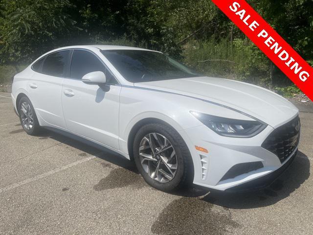 used 2021 Hyundai Sonata car, priced at $18,362