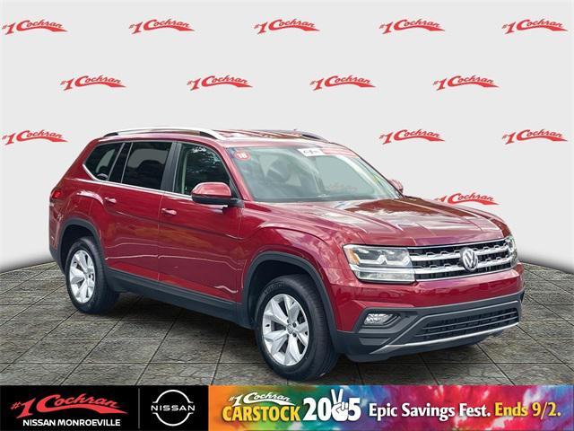 used 2018 Volkswagen Atlas car, priced at $16,793