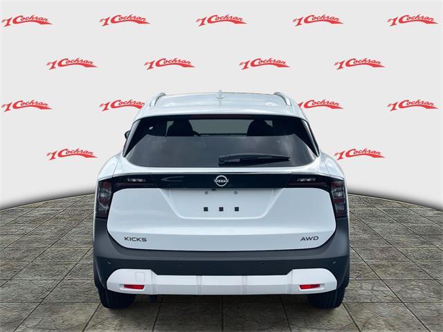 new 2025 Nissan Kicks car, priced at $27,698