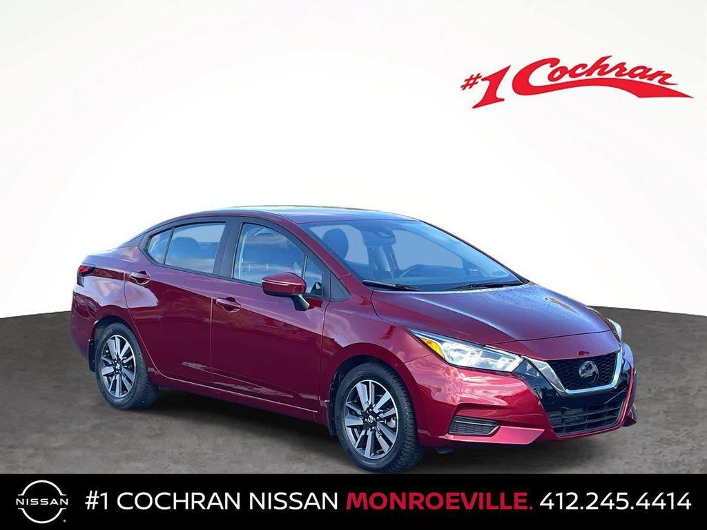 used 2021 Nissan Versa car, priced at $15,650
