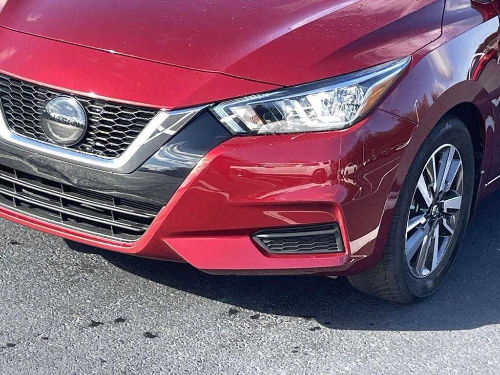 used 2021 Nissan Versa car, priced at $15,650