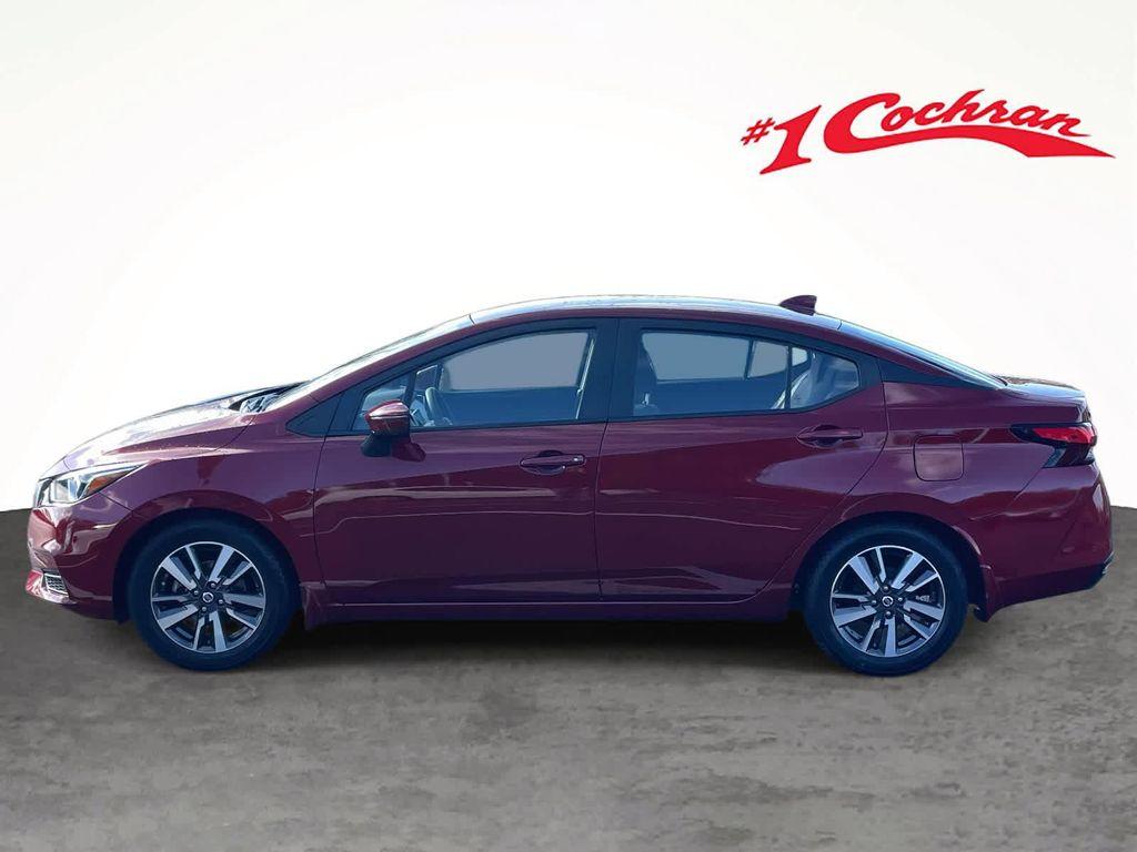 used 2021 Nissan Versa car, priced at $15,650