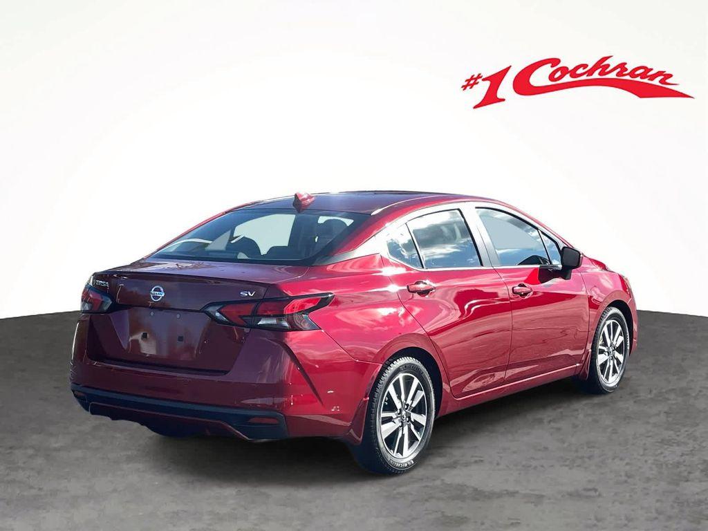 used 2021 Nissan Versa car, priced at $15,650