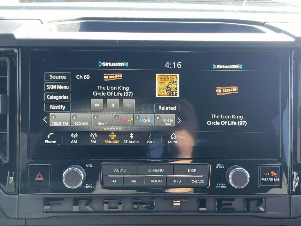 new 2026 Nissan Frontier car, priced at $42,785