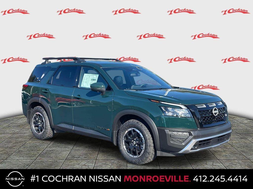 new 2025 Nissan Pathfinder car, priced at $38,657