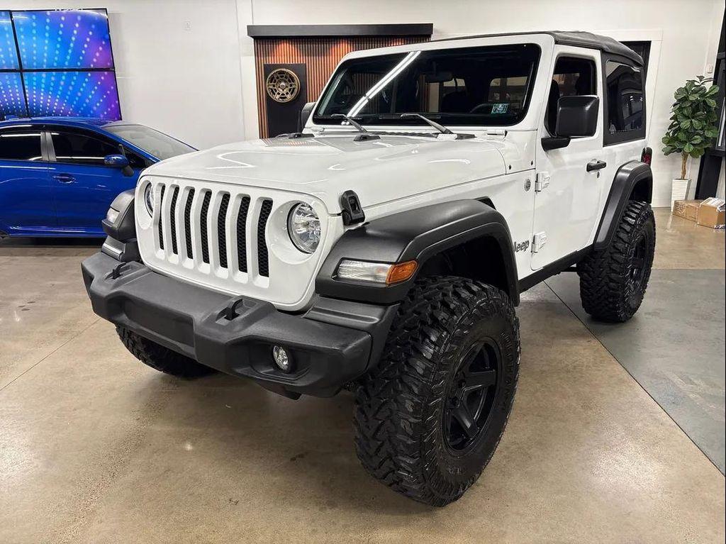 used 2021 Jeep Wrangler car, priced at $25,977
