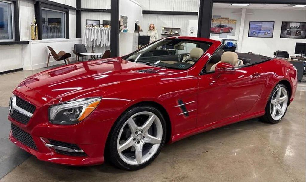 used 2016 Mercedes-Benz SL-Class car, priced at $39,977