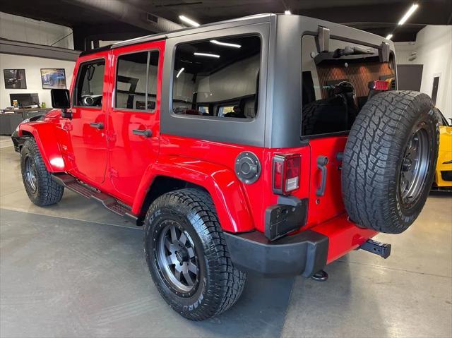 used 2016 Jeep Wrangler Unlimited car, priced at $23,977