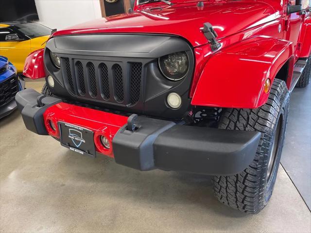 used 2016 Jeep Wrangler Unlimited car, priced at $23,977