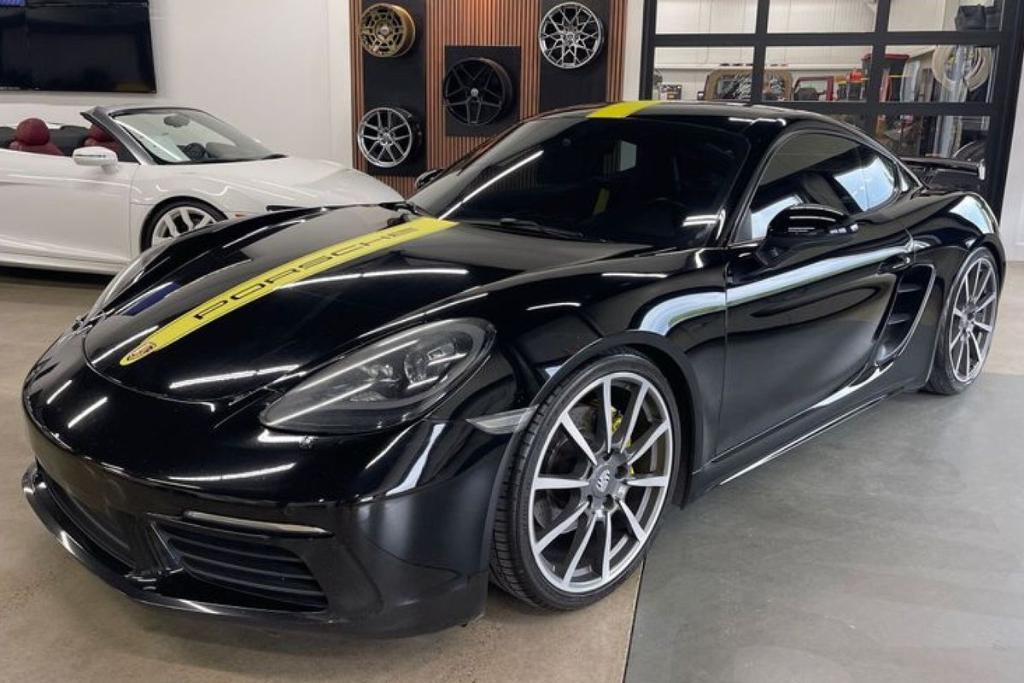 used 2017 Porsche 718 Cayman car, priced at $44,977