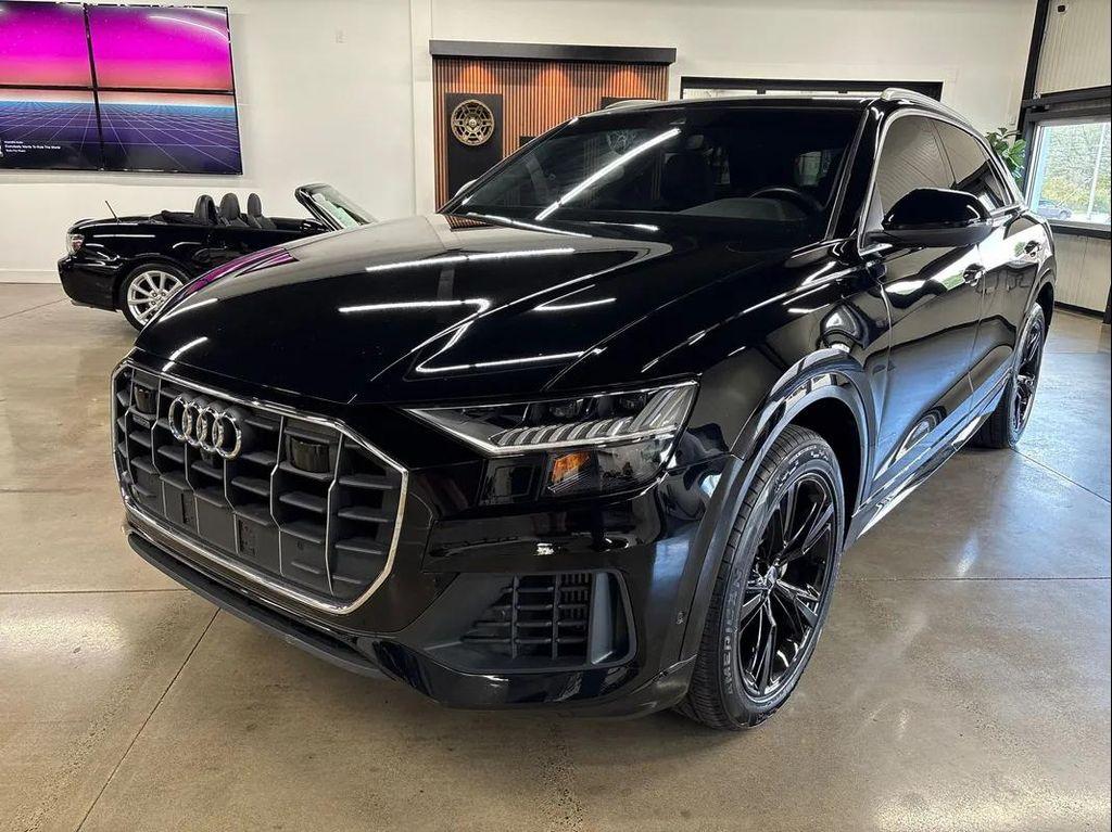 used 2021 Audi Q8 car, priced at $39,977