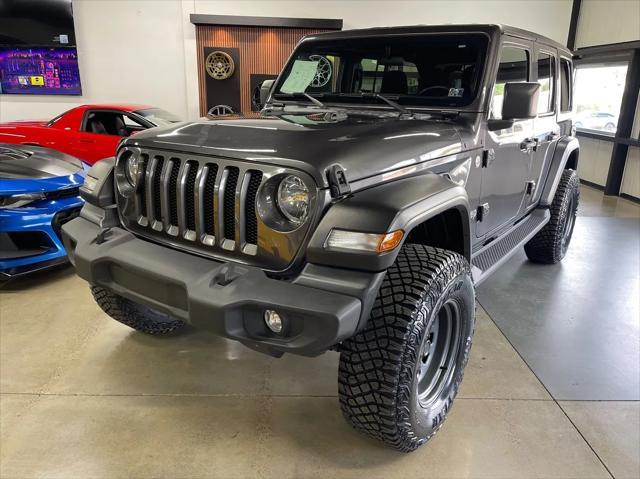 used 2020 Jeep Wrangler Unlimited car, priced at $30,977