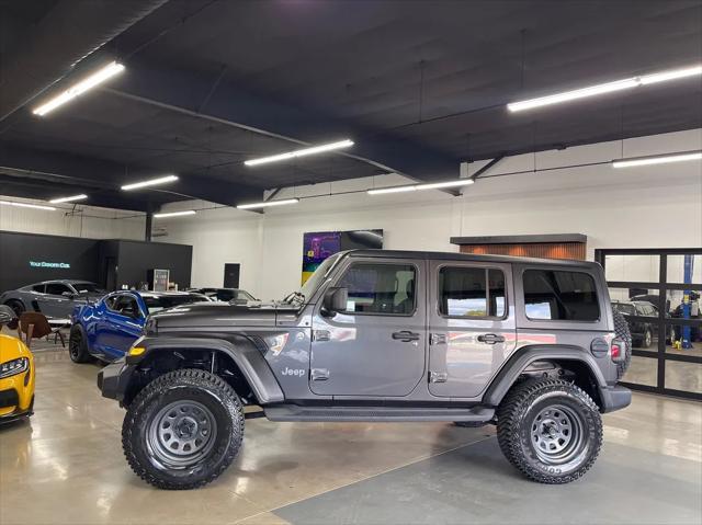 used 2020 Jeep Wrangler Unlimited car, priced at $30,977