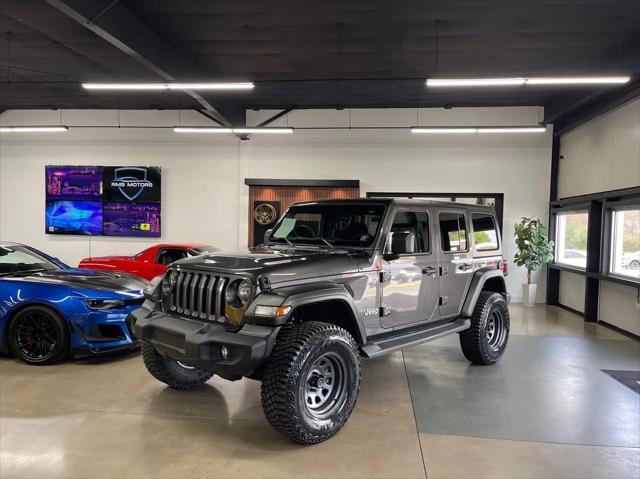 used 2020 Jeep Wrangler Unlimited car, priced at $30,977