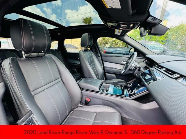 used 2020 Land Rover Range Rover Velar car, priced at $30,990