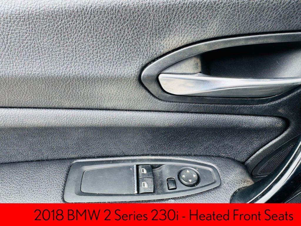 used 2018 BMW 230 car, priced at $15,990