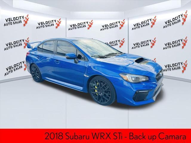 used 2018 Subaru WRX STI car, priced at $25,990