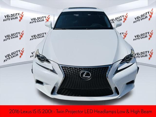 used 2016 Lexus IS 200t car, priced at $19,990