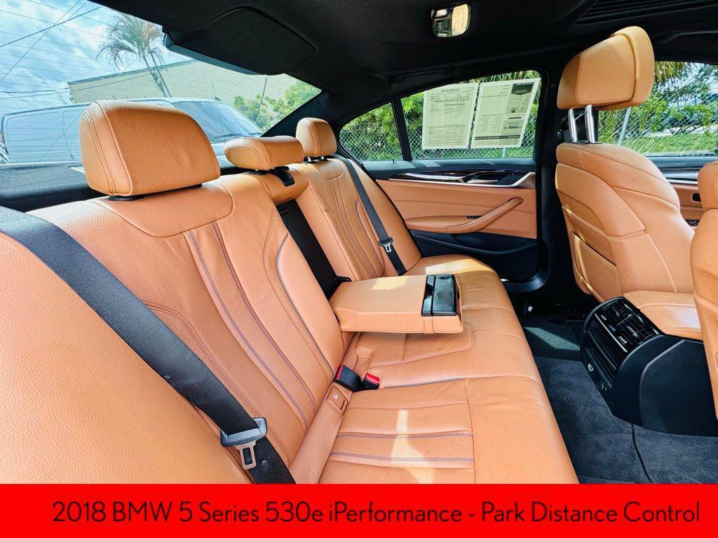 used 2018 BMW 530e car, priced at $19,417