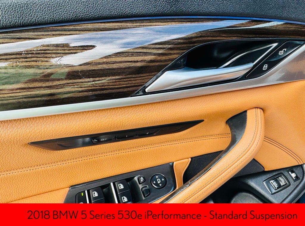 used 2018 BMW 530e car, priced at $19,417