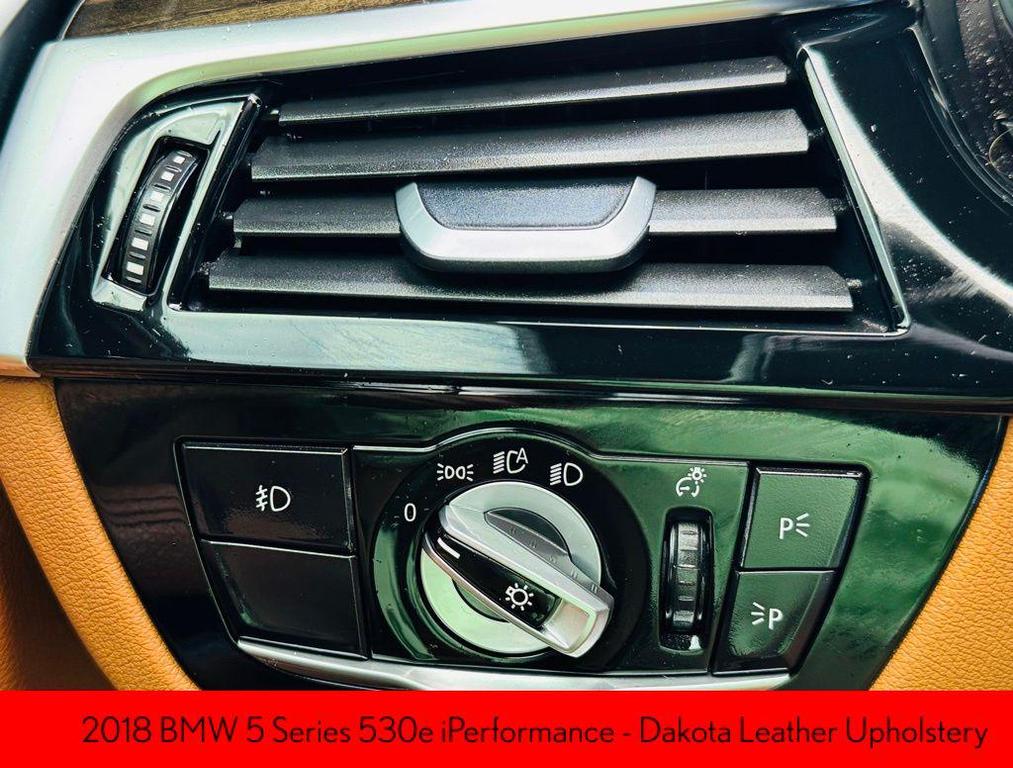 used 2018 BMW 530e car, priced at $19,417