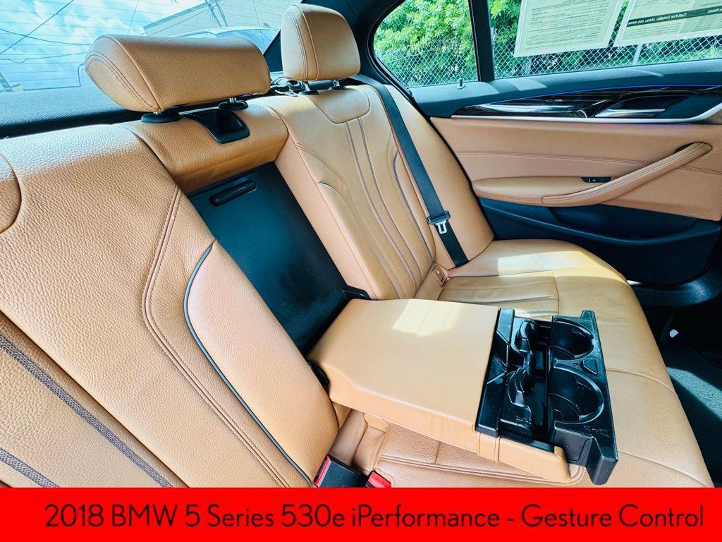 used 2018 BMW 530e car, priced at $19,417