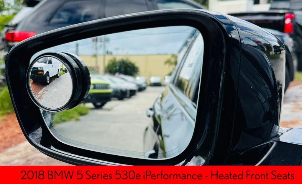 used 2018 BMW 530e car, priced at $19,417