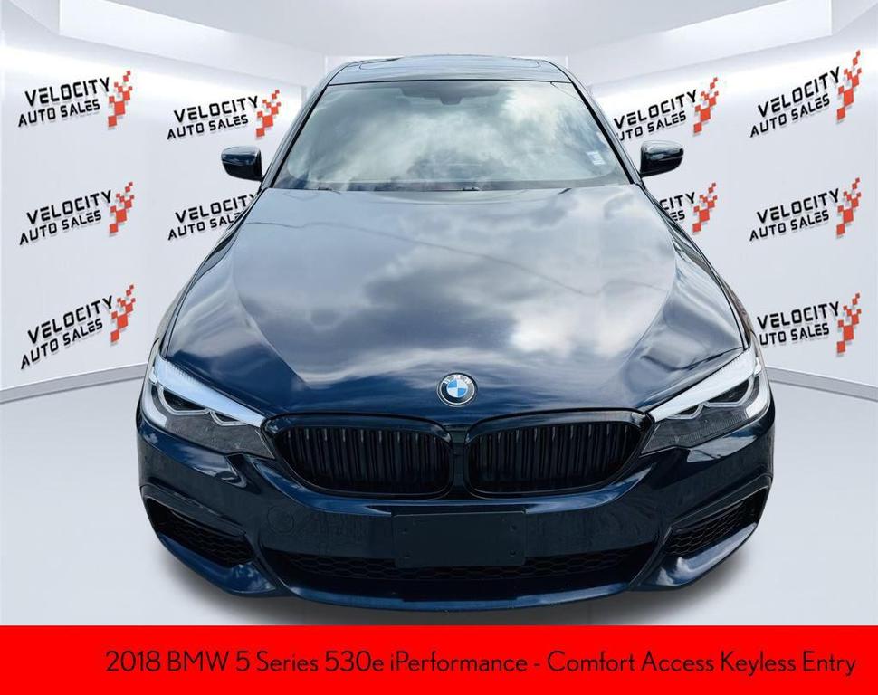used 2018 BMW 530e car, priced at $19,417