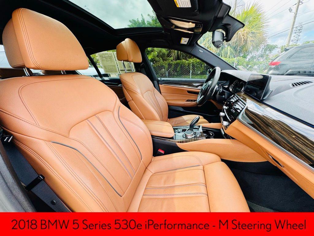used 2018 BMW 530e car, priced at $19,417