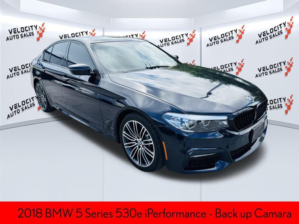 used 2018 BMW 530e car, priced at $19,417