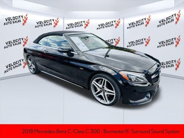 used 2018 Mercedes-Benz C-Class car, priced at $25,488