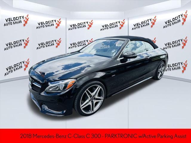used 2018 Mercedes-Benz C-Class car, priced at $25,488