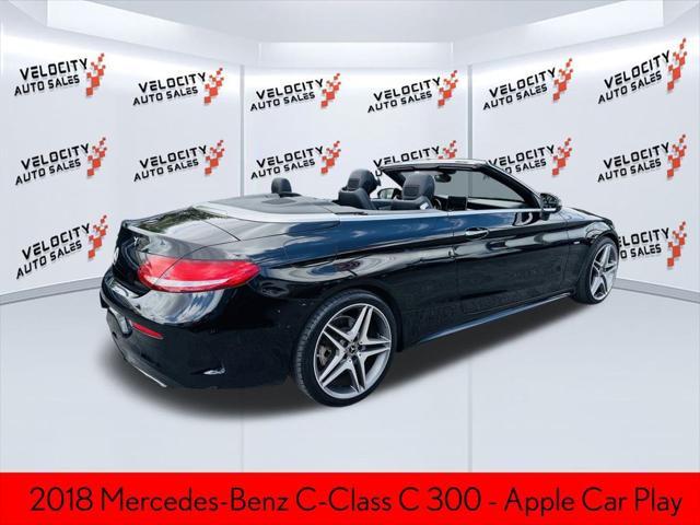 used 2018 Mercedes-Benz C-Class car, priced at $25,488